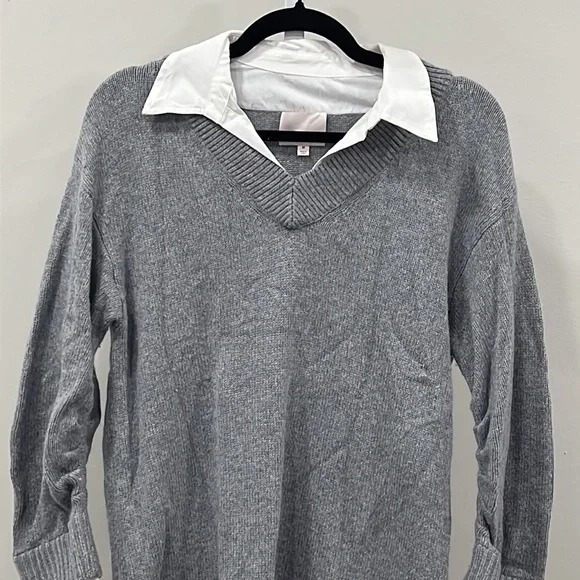 Cinq a Sept Collar Santina Dress sweater